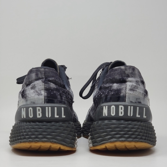 NOBULL ALLDAY RIPSTOP RUNNER Black/ Gray Camo Gum Sole Men's Size 12.5 US - Picture 7 of 10